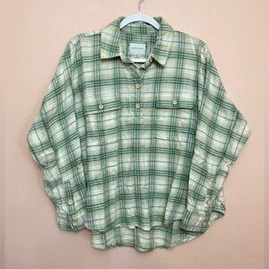 American Eagle Oversized Pullover Flannel
